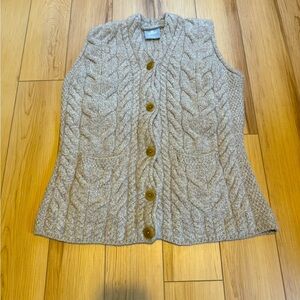 Cable Aran Waistcoat